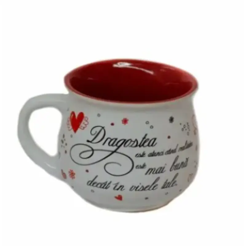 Dragostea este atunci..., cana cu mesaj model 42 02